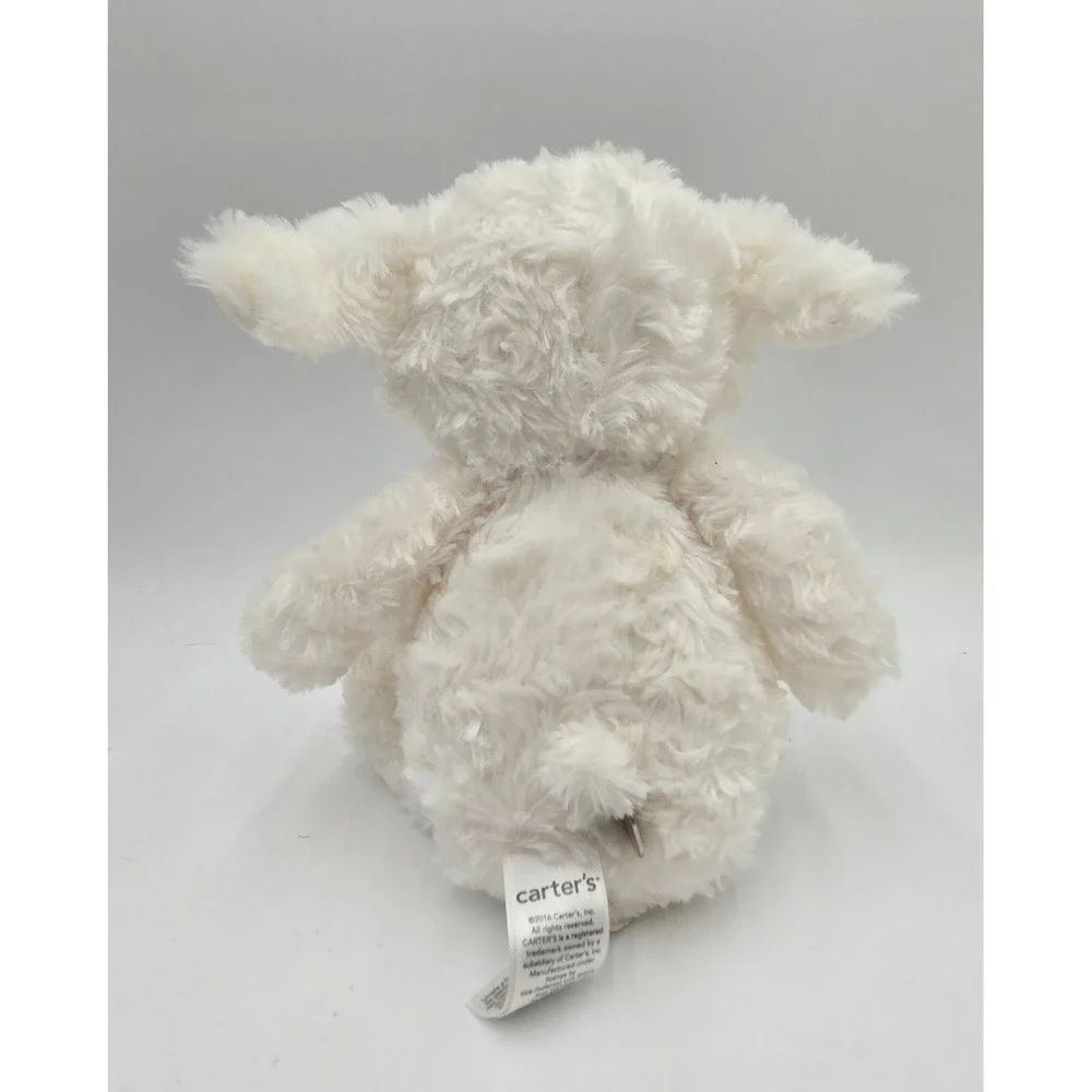 Carter's‎ White Lamb Musical Plush Stuffed Animal Soft Sheep Toy Kids Preferred